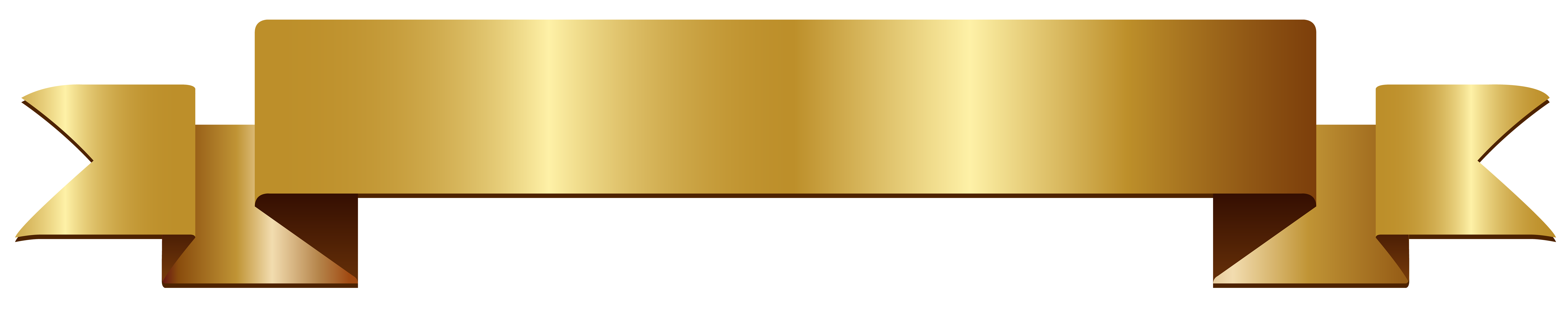 Gold Banner Transparent