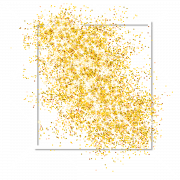 Gold Dust PNG Cutout
