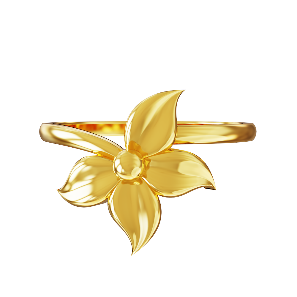 Gold Flower PNG Clipart