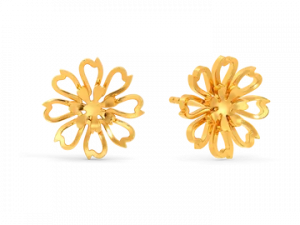 Gold Flower PNG Picture