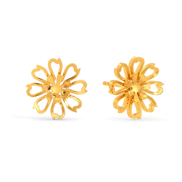 Gold Flower PNG Picture