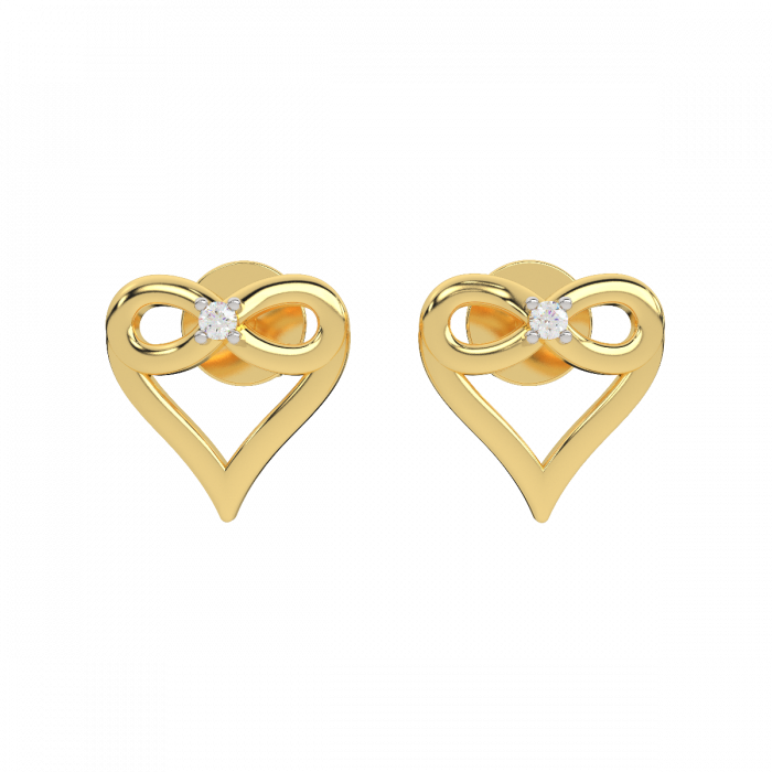 Gold Heart Background PNG