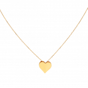 Gold Heart PNG Pic