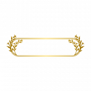Gold Line PNG Clipart