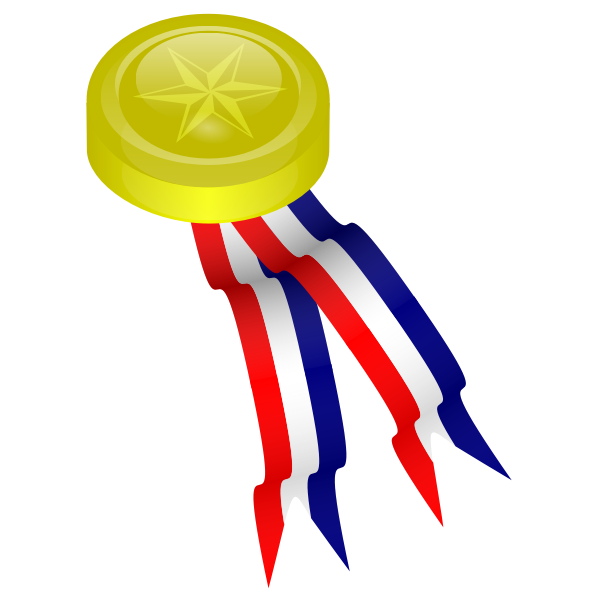 Gold Medallion Background PNG