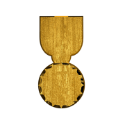 Gold Medallion PNG HD Image