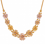 Gold Necklace PNG