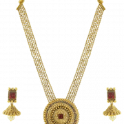 Gold Necklace PNG Cutout