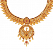 Gold Necklace PNG Image
