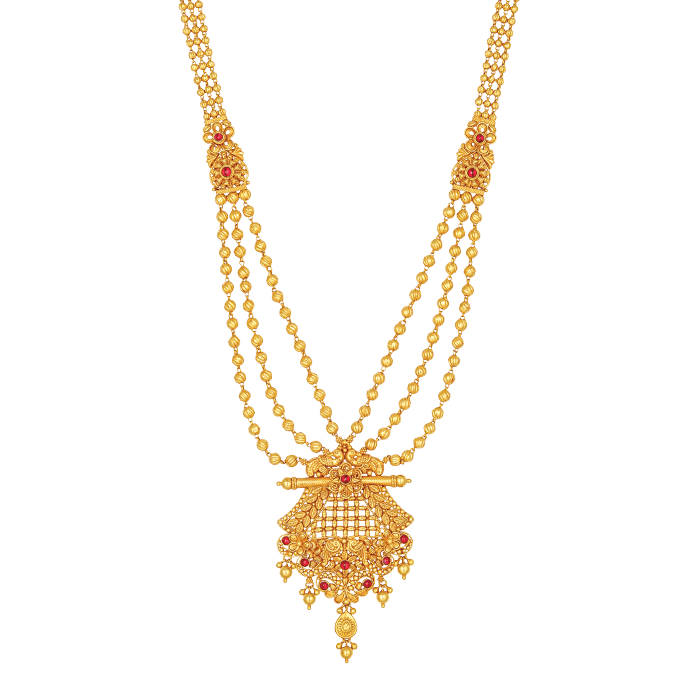 Gold Necklace PNG Image File