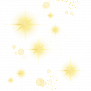 Gold Sparkle PNG Background