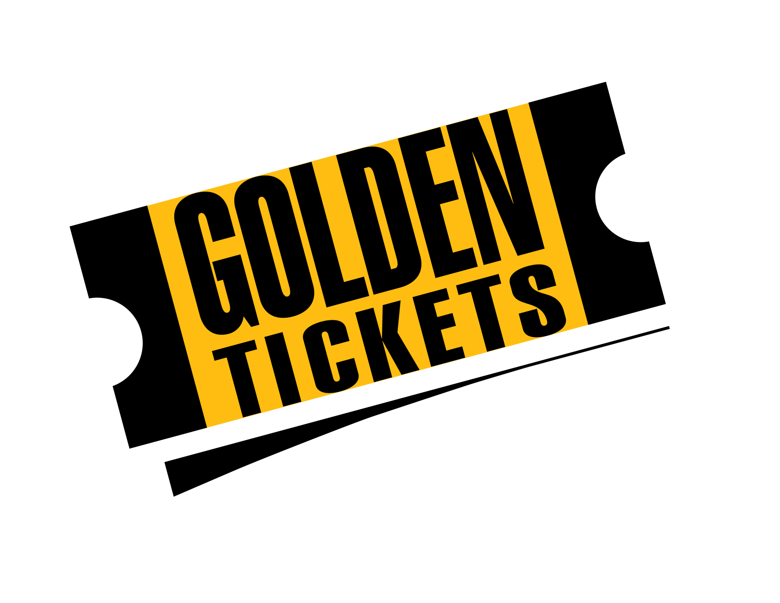 Golden Ticket PNG Free Image