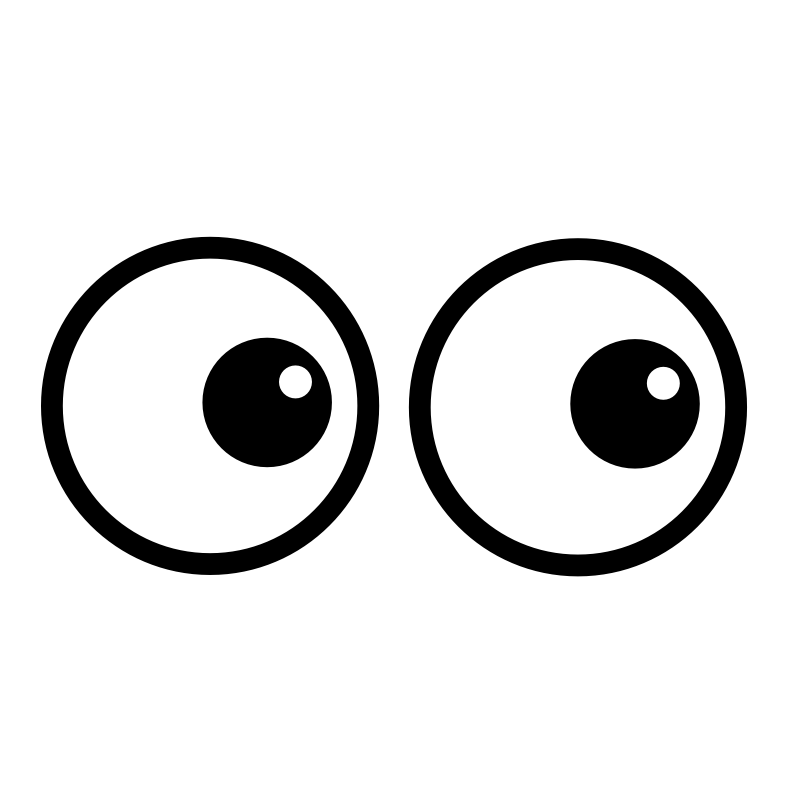 Googly Eye PNG Cutout