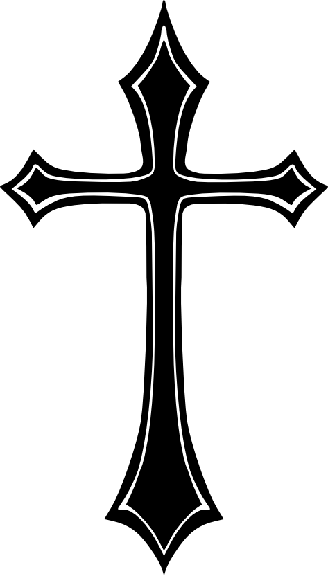 Gothic Cross No Background