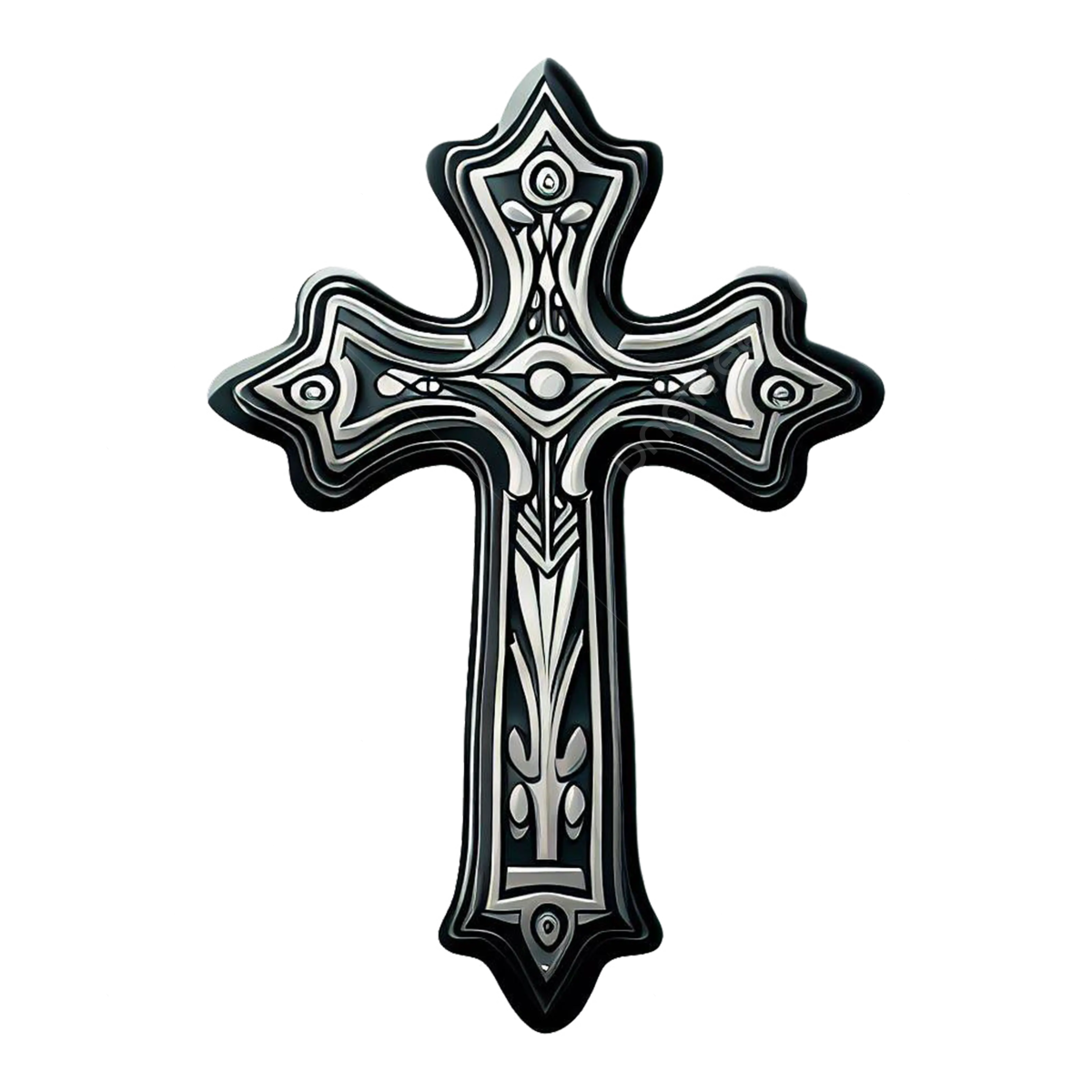Gothic Cross PNG Background