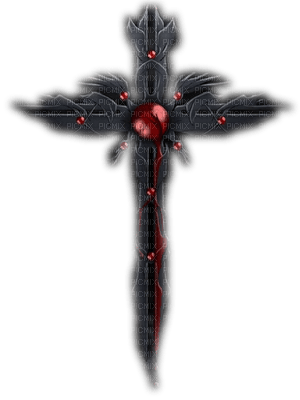 Gothic Cross PNG Free Image