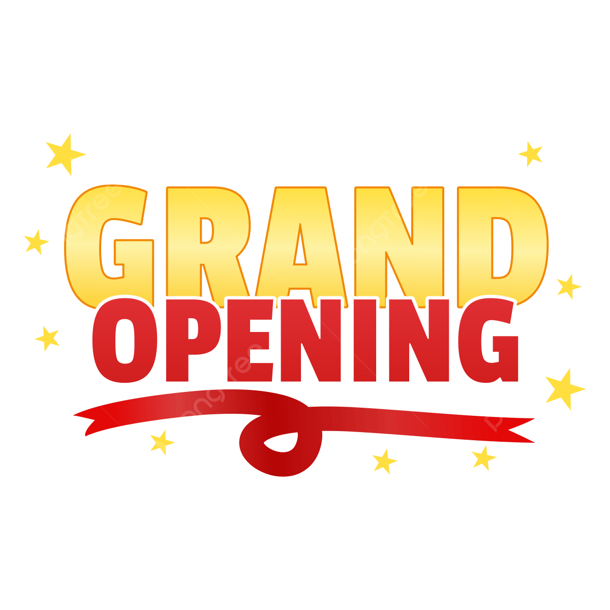 Grand Opening PNG Images HD