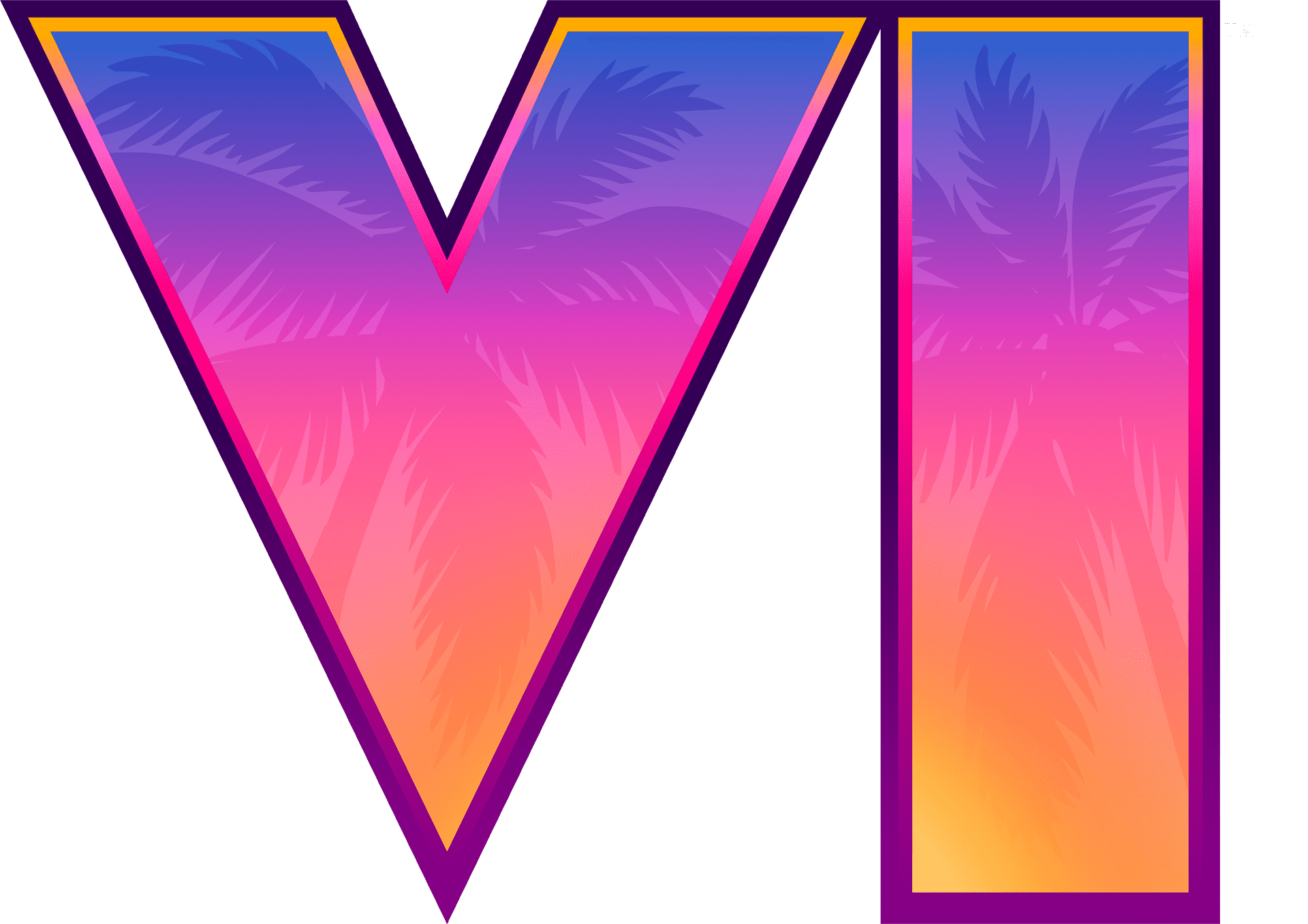 Grand Theft Auto VI Logo - PNG All | PNG All