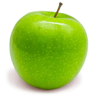 Green Apple PNG Background