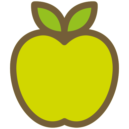 Green Apple PNG Clipart
