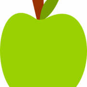 Green Apple PNG Cutout