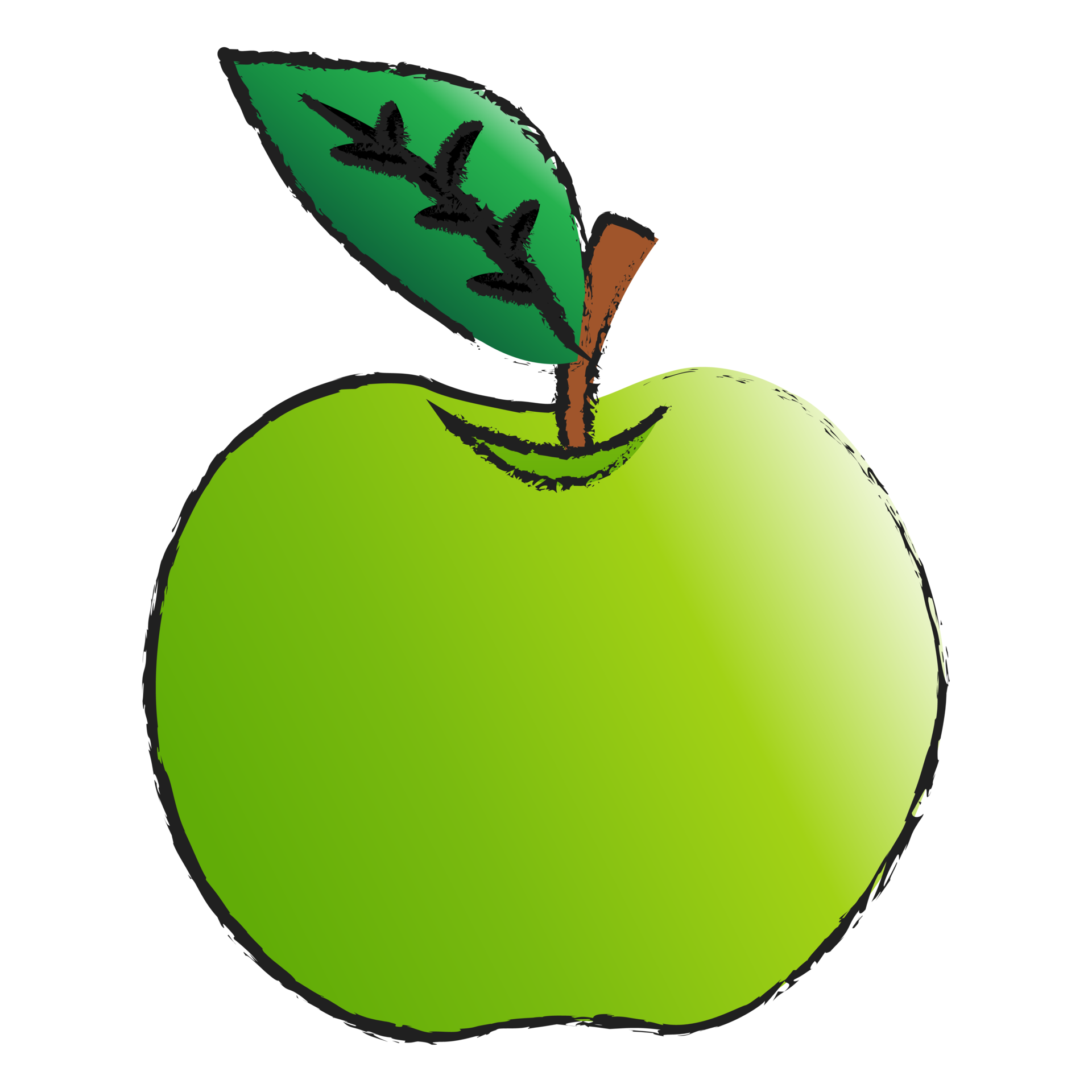 Green Apple PNG Image HD