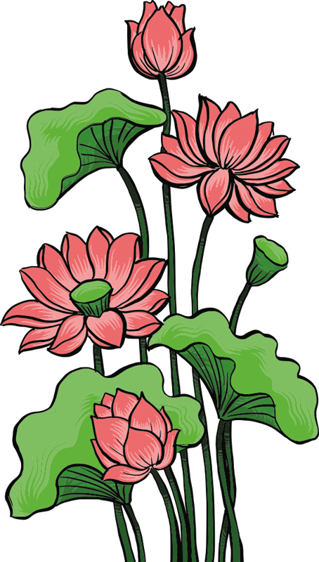 Green Flower PNG Free Image