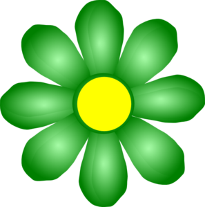 Green Flower PNG Images
