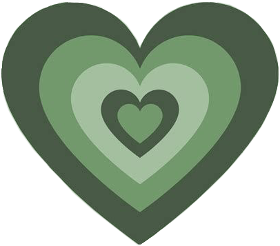 Green Heart PNG Cutout