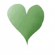 Green Heart PNG Photo