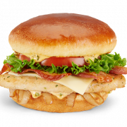 Grilled Chicken Sandwich PNG Background