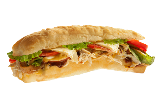 Grilled Chicken Sandwich PNG Cutout