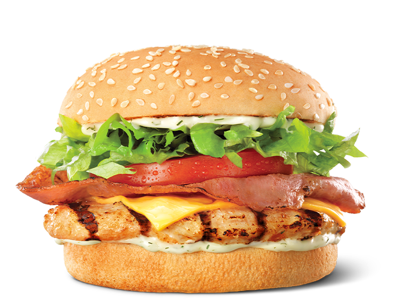 Grilled Chicken Sandwich PNG Image