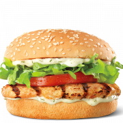 Grilled Chicken Sandwich PNG Photo