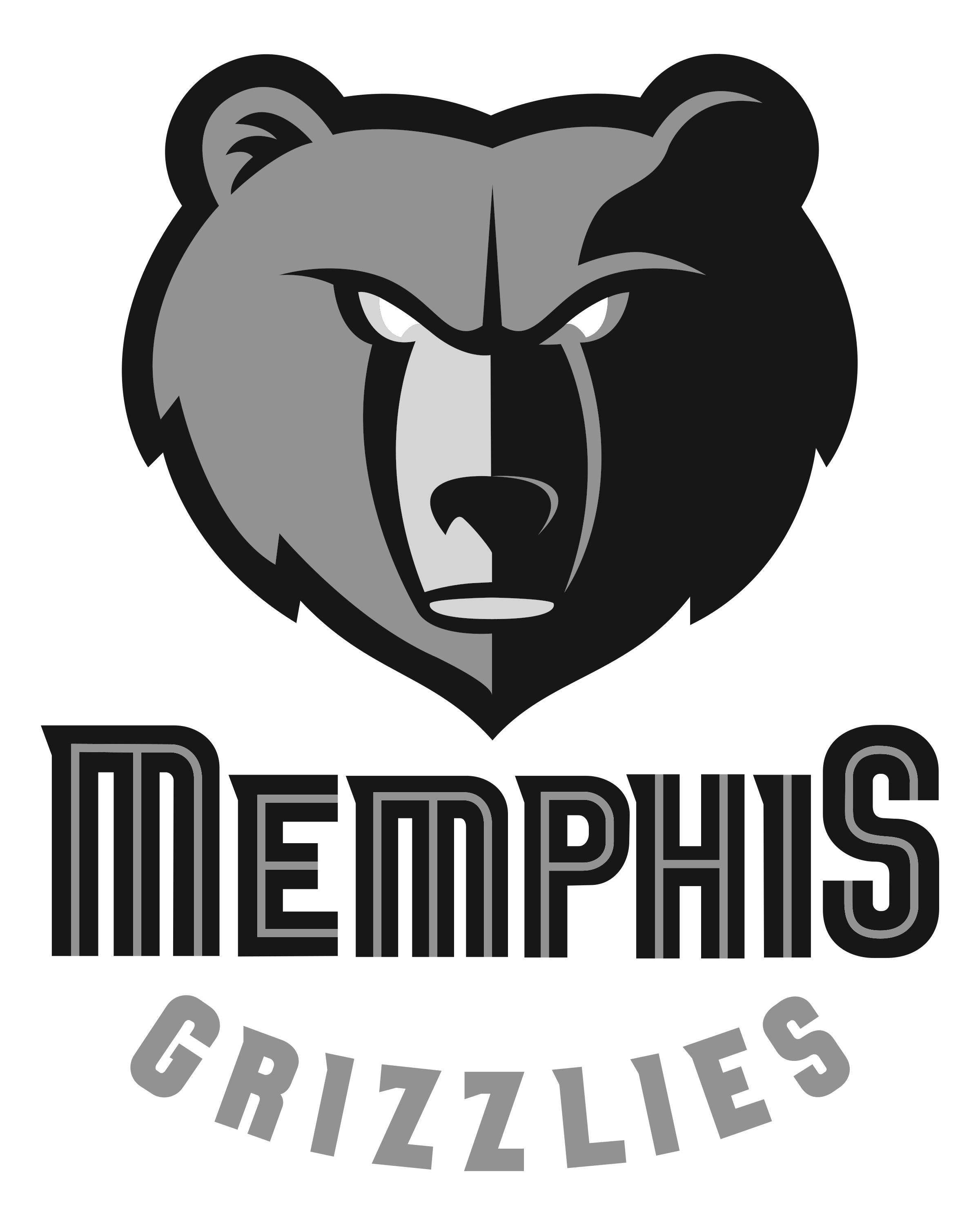 Grizzlies Logo PNG Cutout