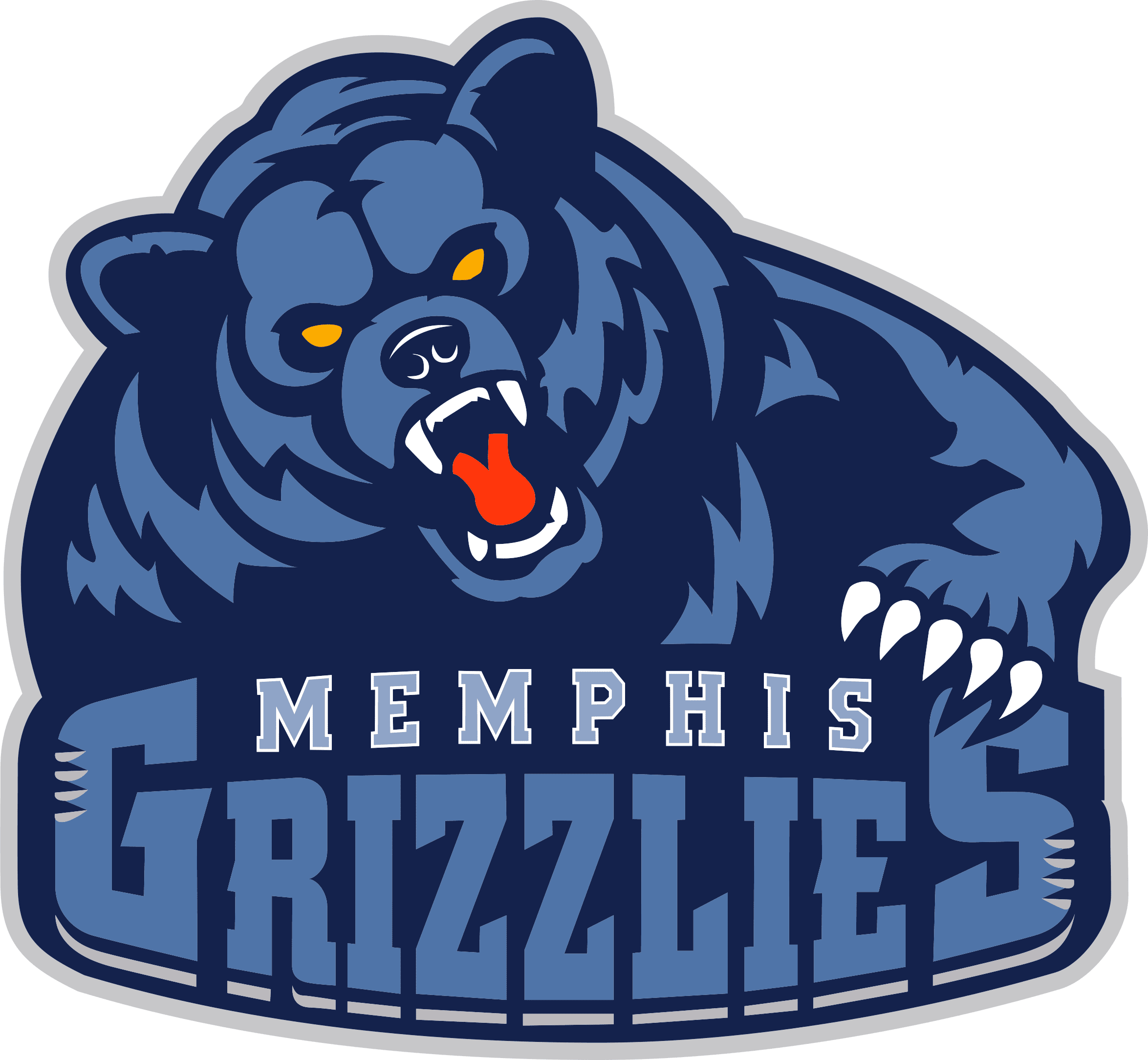 Grizzlies Logo PNG HD Image