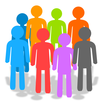 Group Of People PNG Background