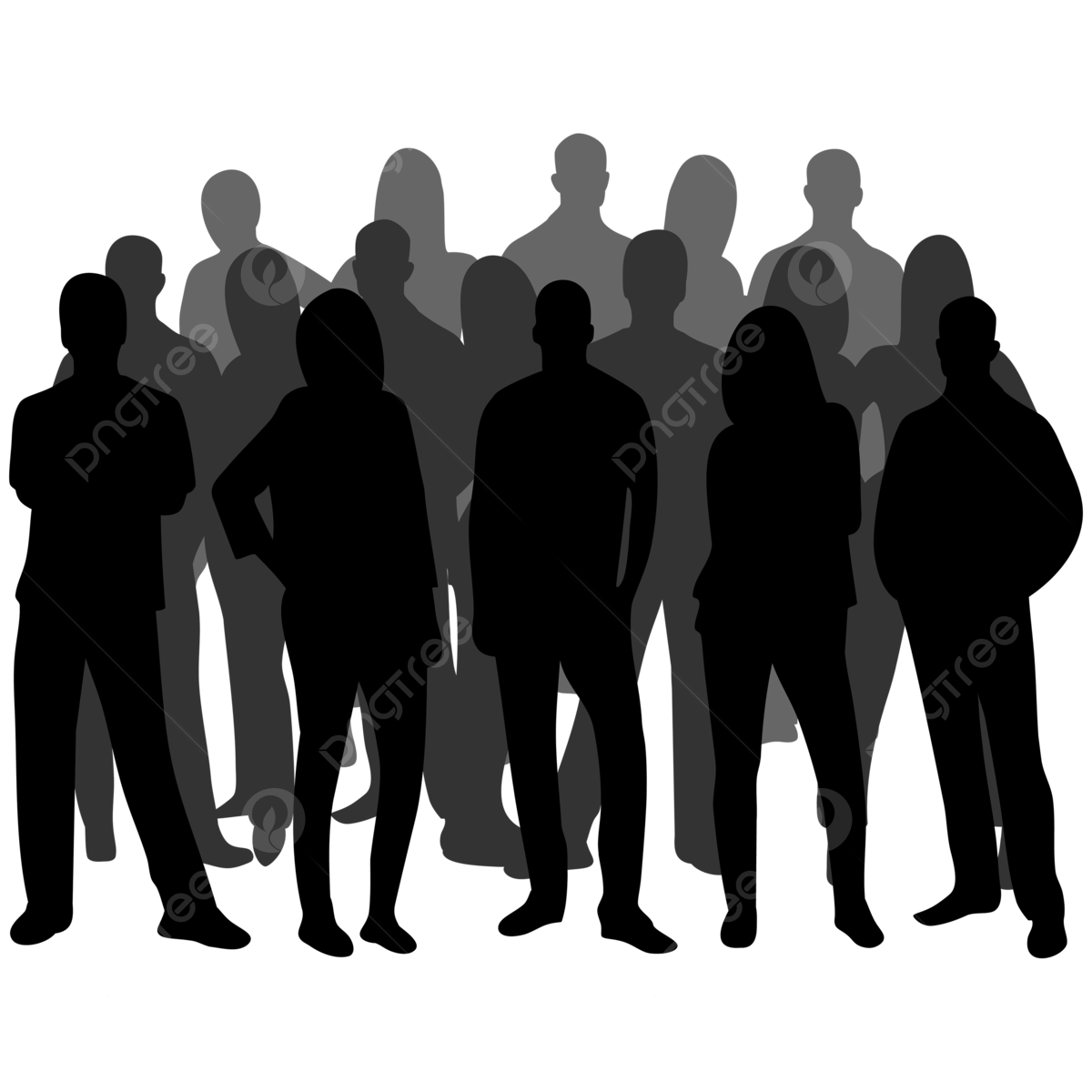 Group Of People PNG Clipart