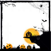 Halloween Border PNG Picture