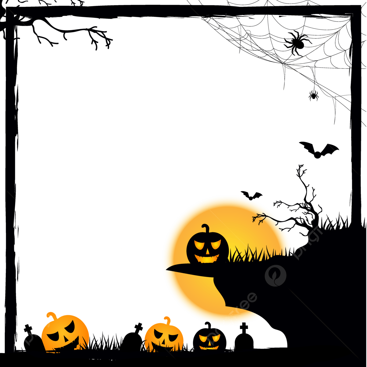Halloween Border PNG Picture