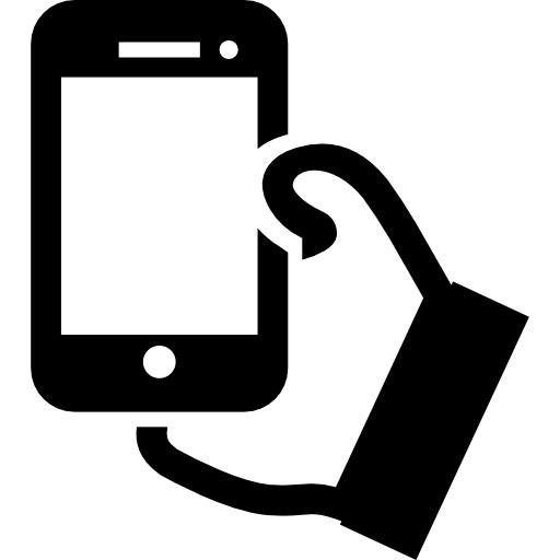 Hand Holding Phone PNG Images