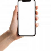 Hand Holding Phone PNG Photo