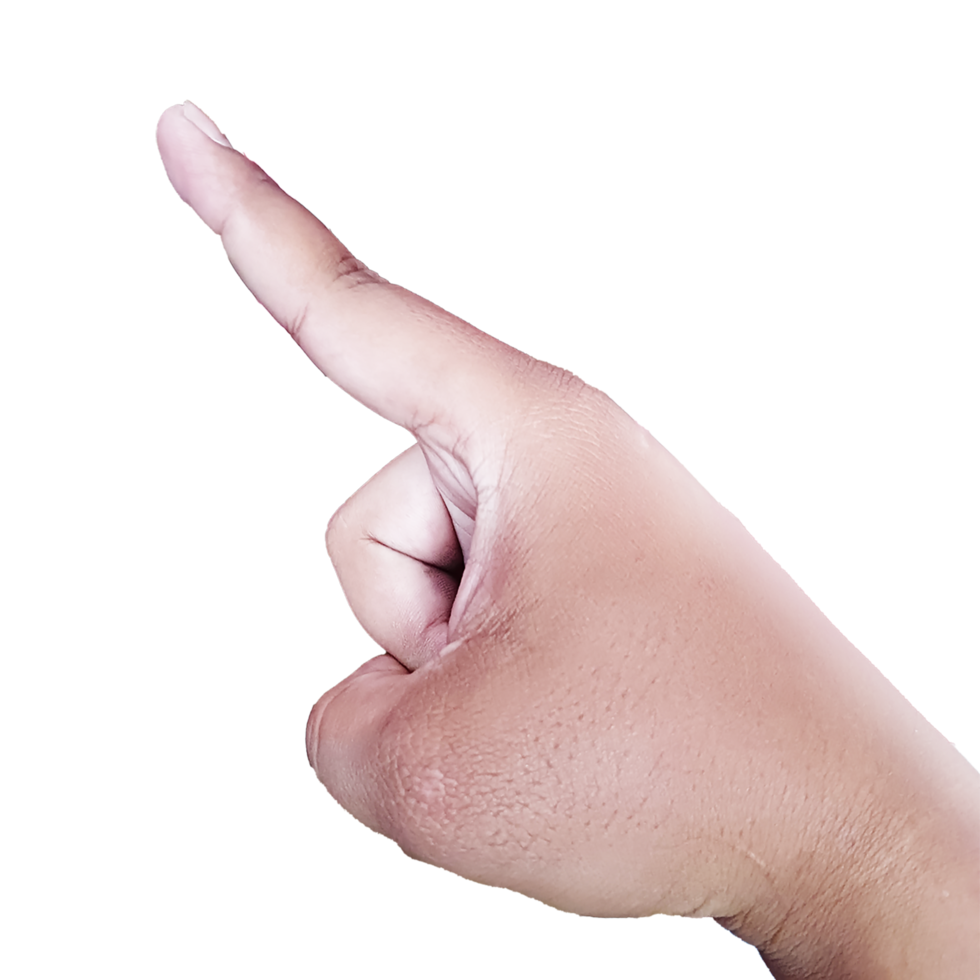 Hand Point PNG Images HD