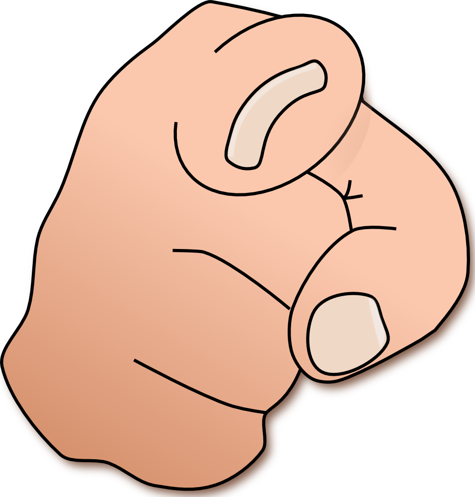 Hand Point PNG Photo