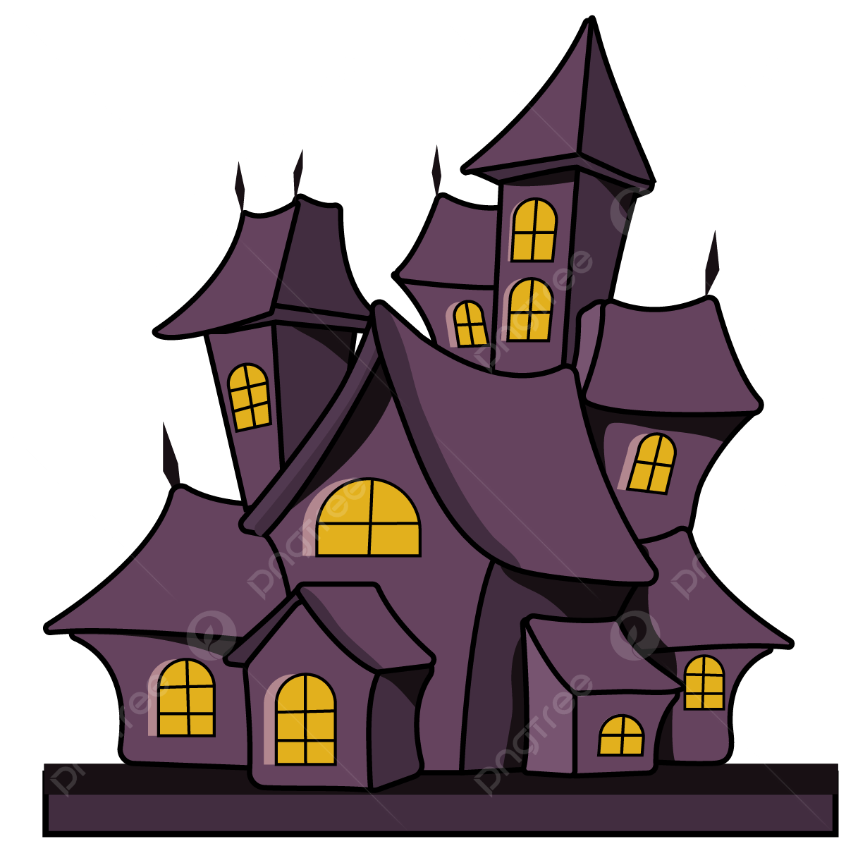 Haunted House PNG Clipart