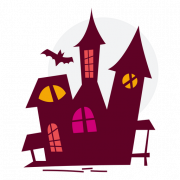 Haunted House PNG Cutout