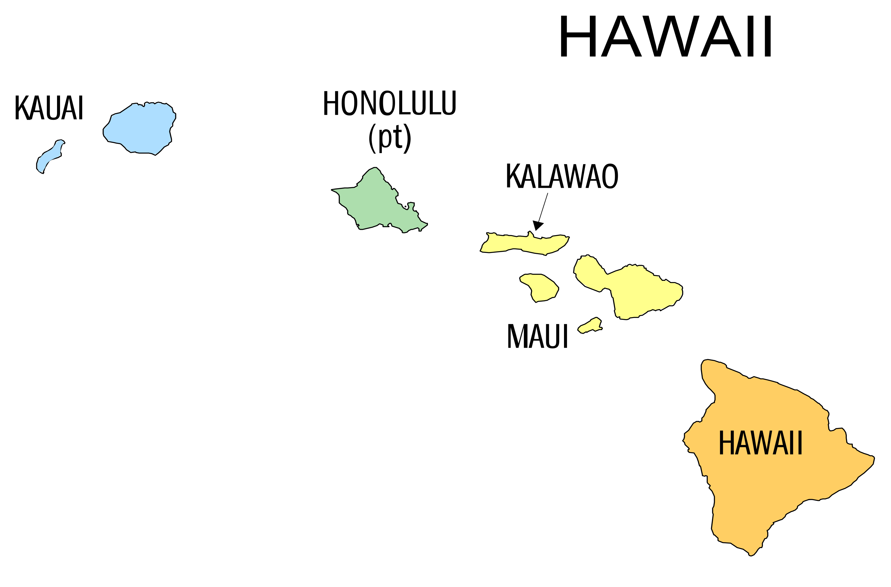 Hawaii PNG Photo