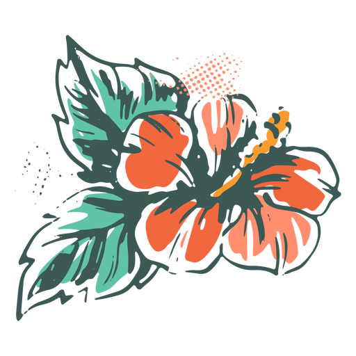 Hawaiian Flowers PNG Clipart