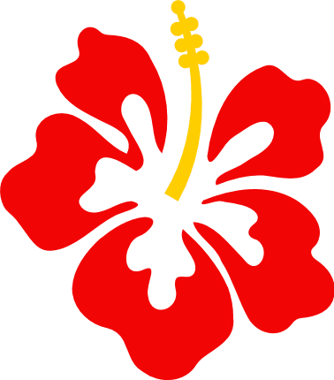 Hawaiian Flowers PNG Image File