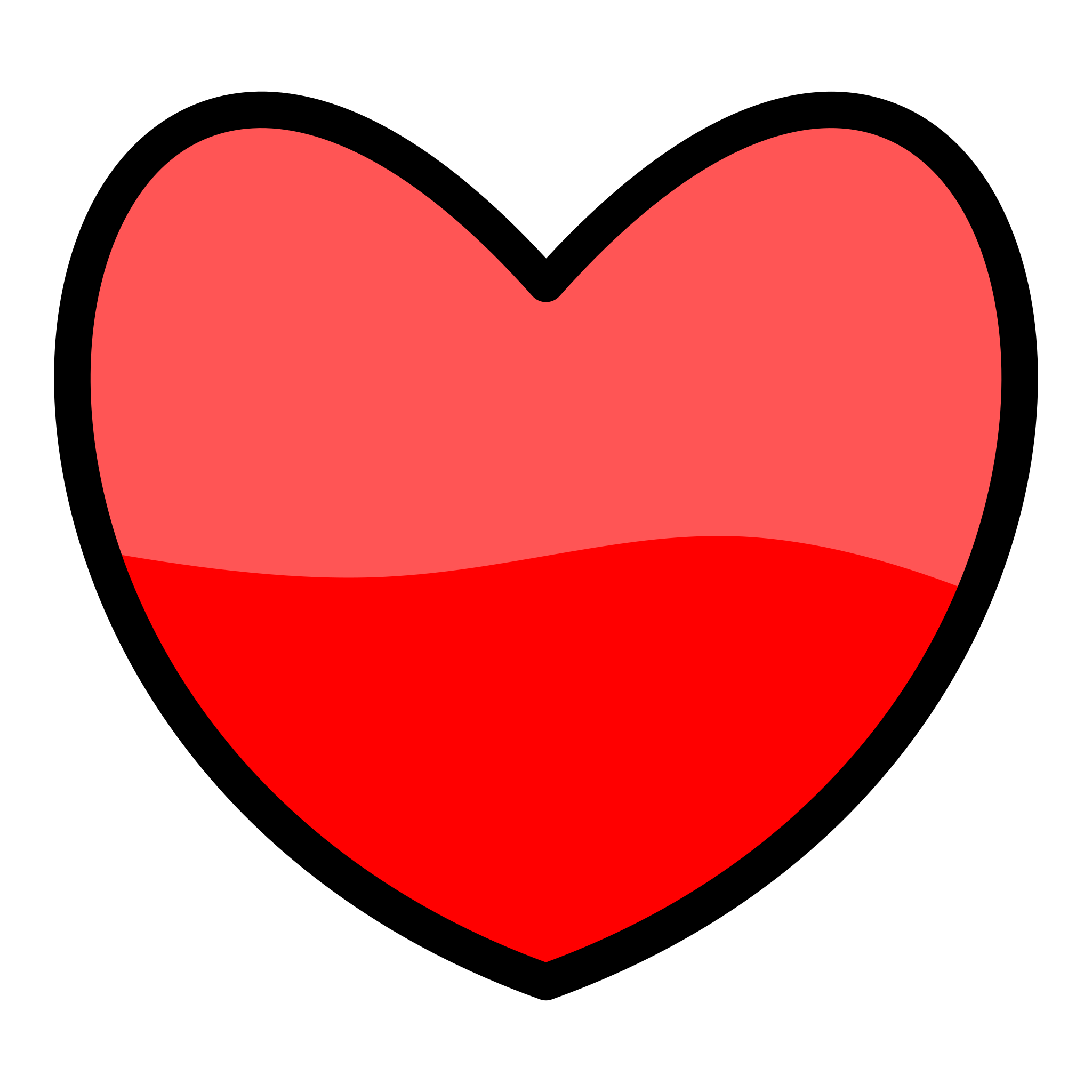 Heart Vector PNG File